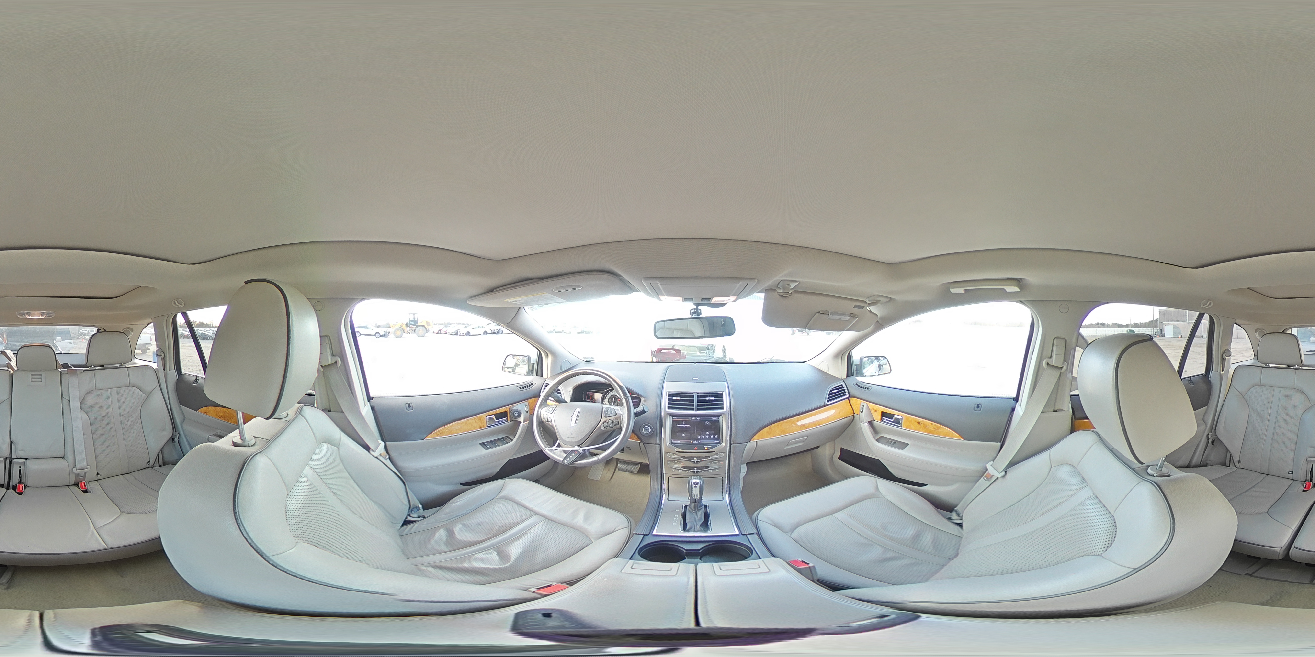 2013 Lincoln MKX VIN 2LMDJ8JK7DBL19784 Copart auction photo, rear end / front end damage thumbnail 13