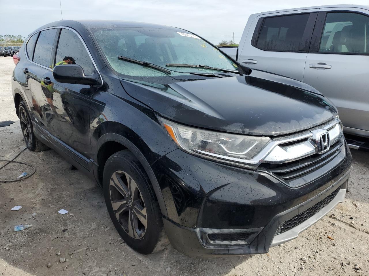 2017 Honda CR-V VIN 5J6RW5H37HL000129 Copart auction photo, water/flood damage thumbnail 4