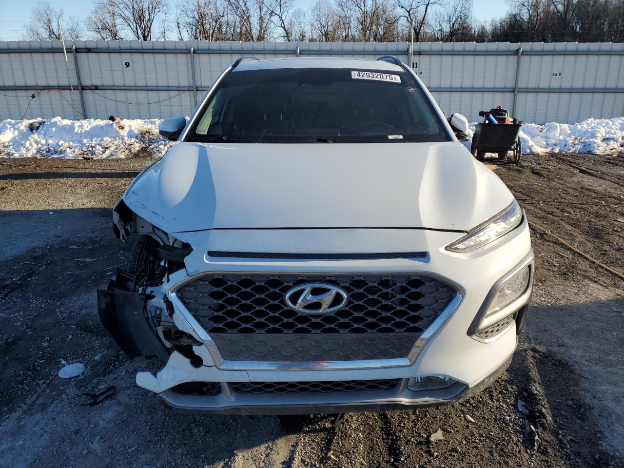 2021 Hyundai Kona VIN KM8K33A53MU602509 Copart auction photo, front end damage thumbnail 5