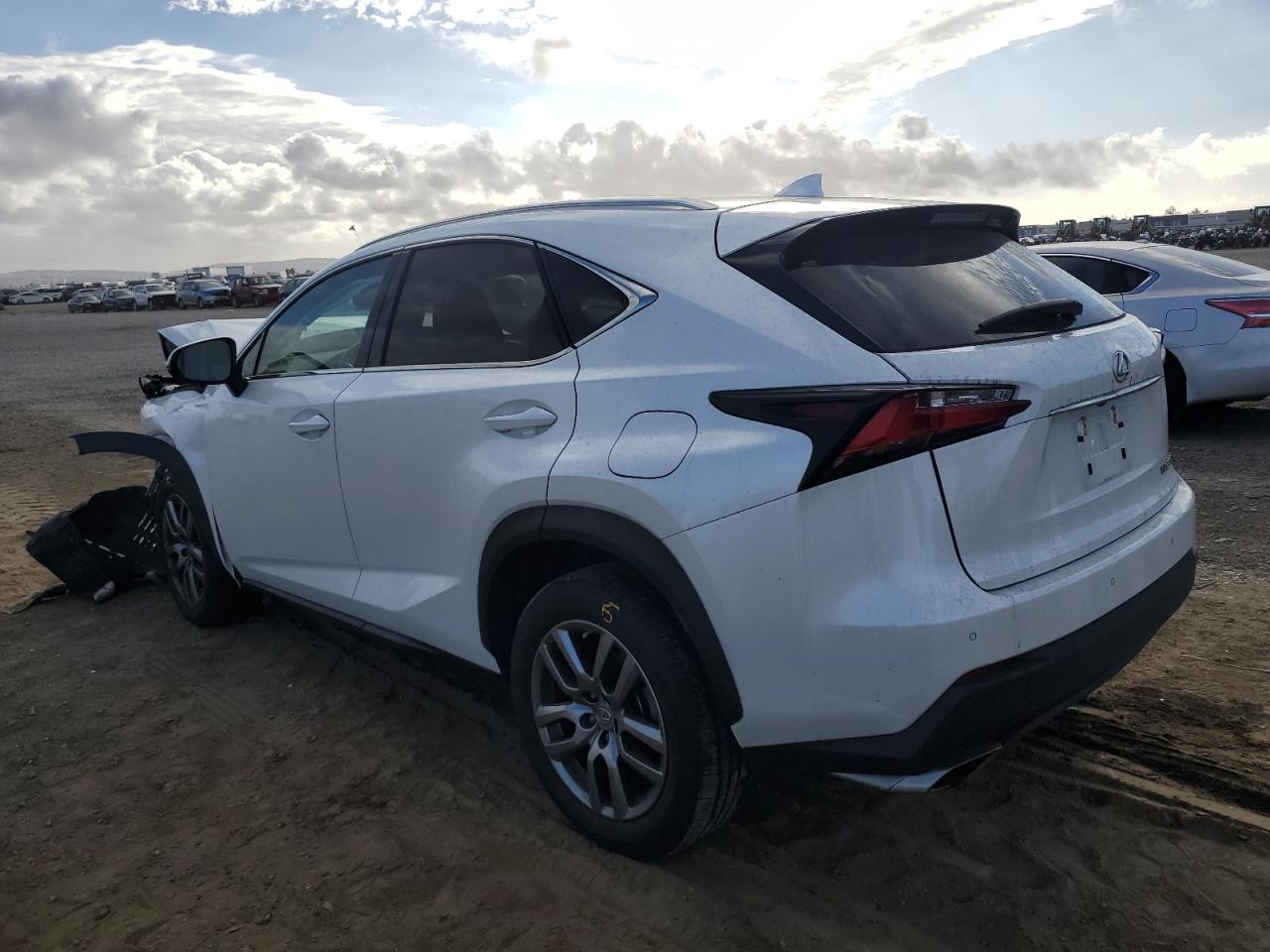 2016 Lexus NX VIN JTJBARBZ9G2056004 Copart auction photo, front end damage thumbnail 2