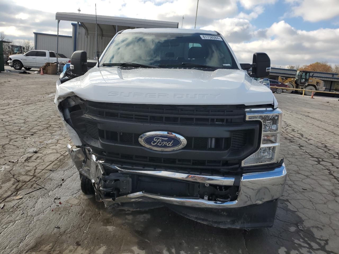 2022 Ford F250 VIN 1FT7W2B6XNEE75711 Copart auction photo, front end damage thumbnail 5
