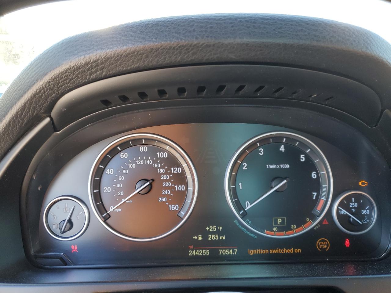 2015 BMW X5 VIN 5UXKR0C51F0P18122 Copart auction photo, front end / side damage thumbnail 9