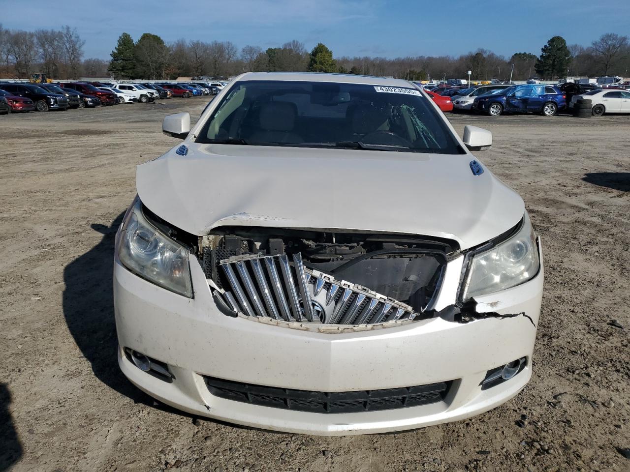 2012 Buick LaCrosse VIN 1G4GJ5E30CF306592 Copart auction photo, front end damage thumbnail 5