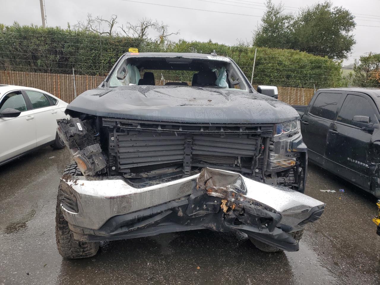 2021 Chevrolet Silverado VIN 1GCPWCED0MZ146572 Copart auction photo, rollover damage thumbnail 5