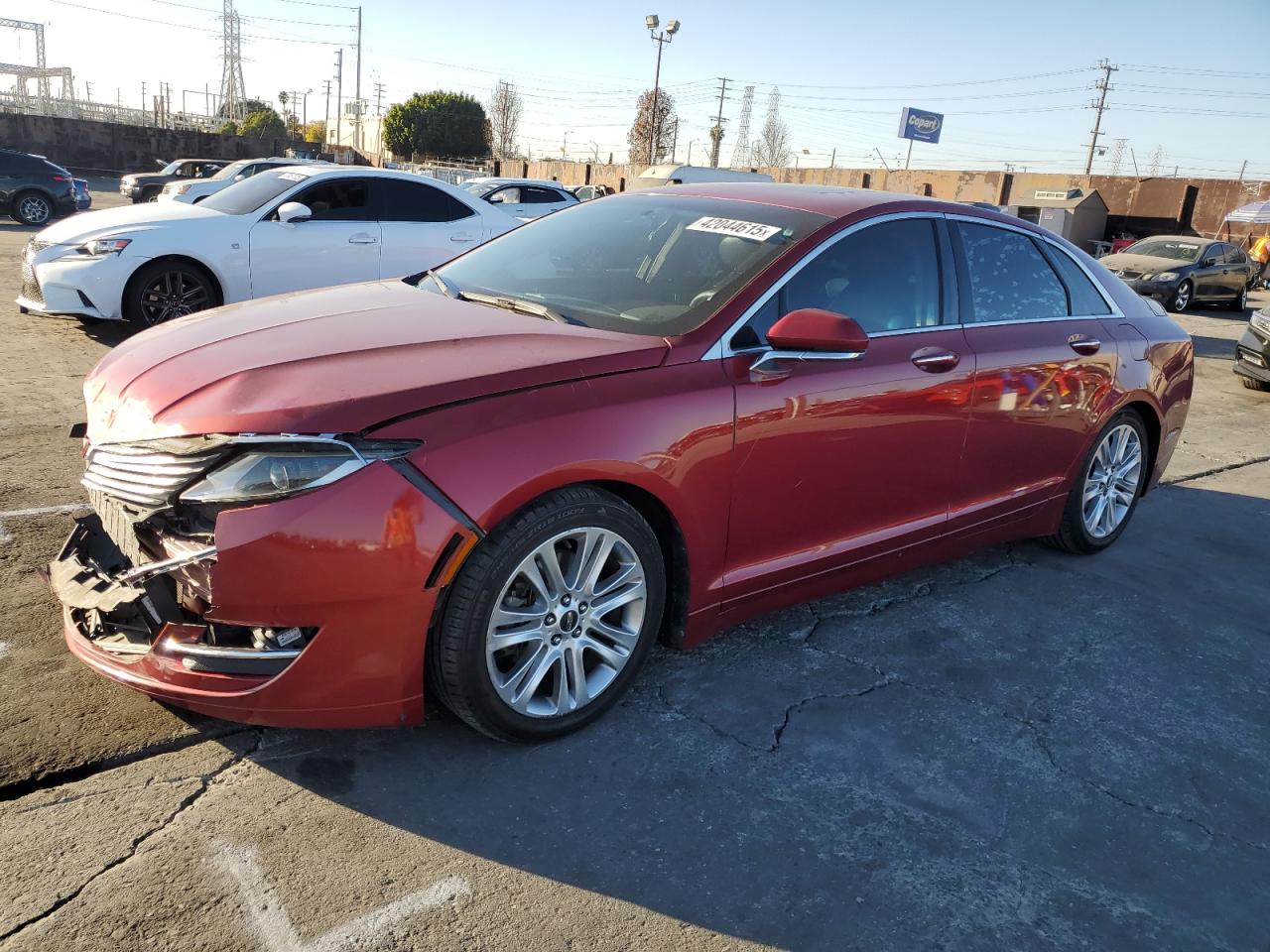 2014 Lincoln MKZ VIN 3LN6L2GKXER827964