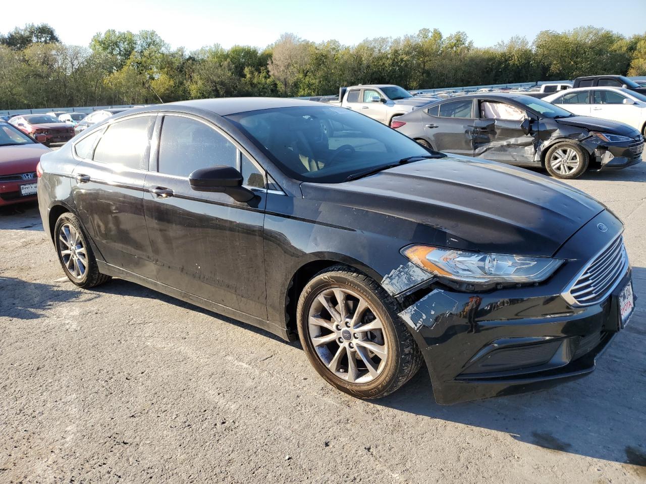 2017 Ford Fusion VIN 3FA6P0H79HR358867 Copart auction photo, hail / front end damage thumbnail 4