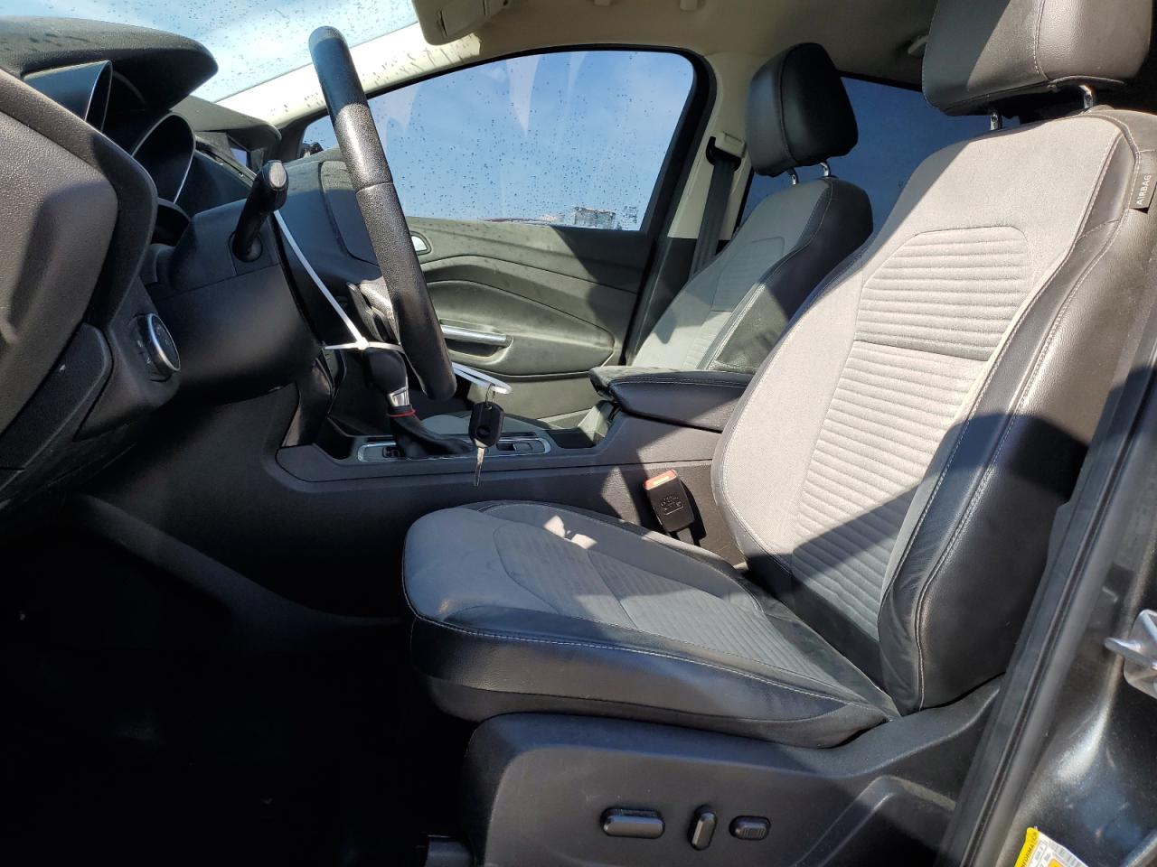 2017 Ford Escape VIN 1FMCU0G97HUD42373 Copart auction photo, side / rear end damage thumbnail 7