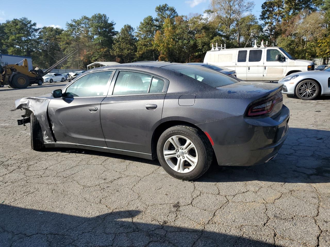2019 Dodge Charger VIN 2C3CDXBG4KH741954 Copart auction photo, front end / side damage thumbnail 2