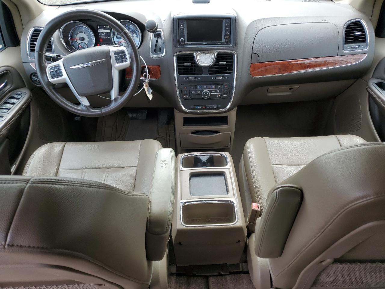 2014 Chrysler Town & Country VIN 2C4RC1BG9ER381276 Copart auction photo, side / rear end damage thumbnail 8