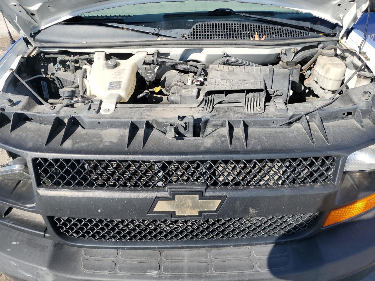 2015 Chevrolet Express VIN 1GCWGFCF1F1263027 Copart auction photo, front end damage thumbnail 12
