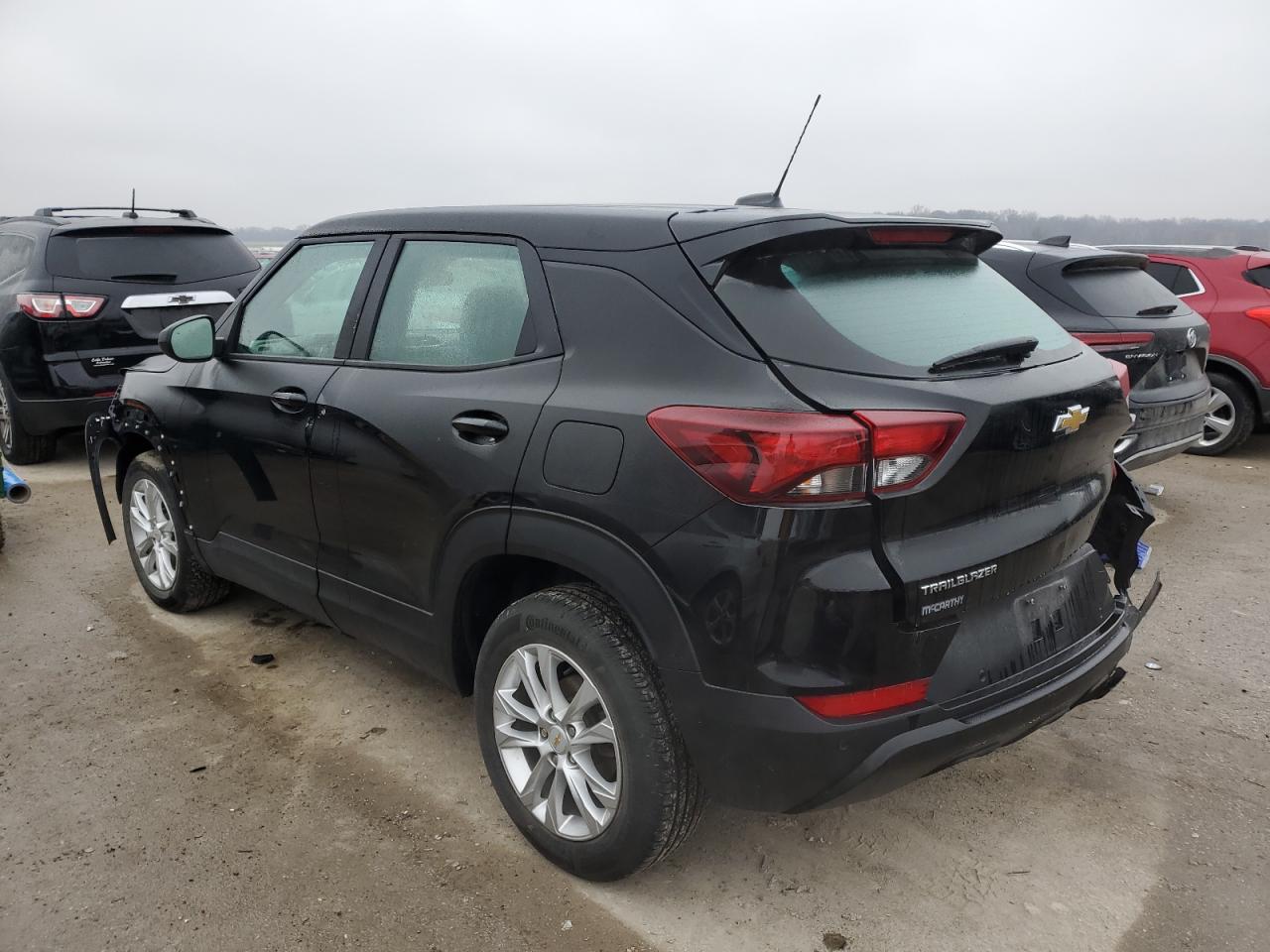 2022 Chevrolet TrailBlazer VIN KL79MMS27NB088796 Copart auction photo, front end / rear end damage thumbnail 2