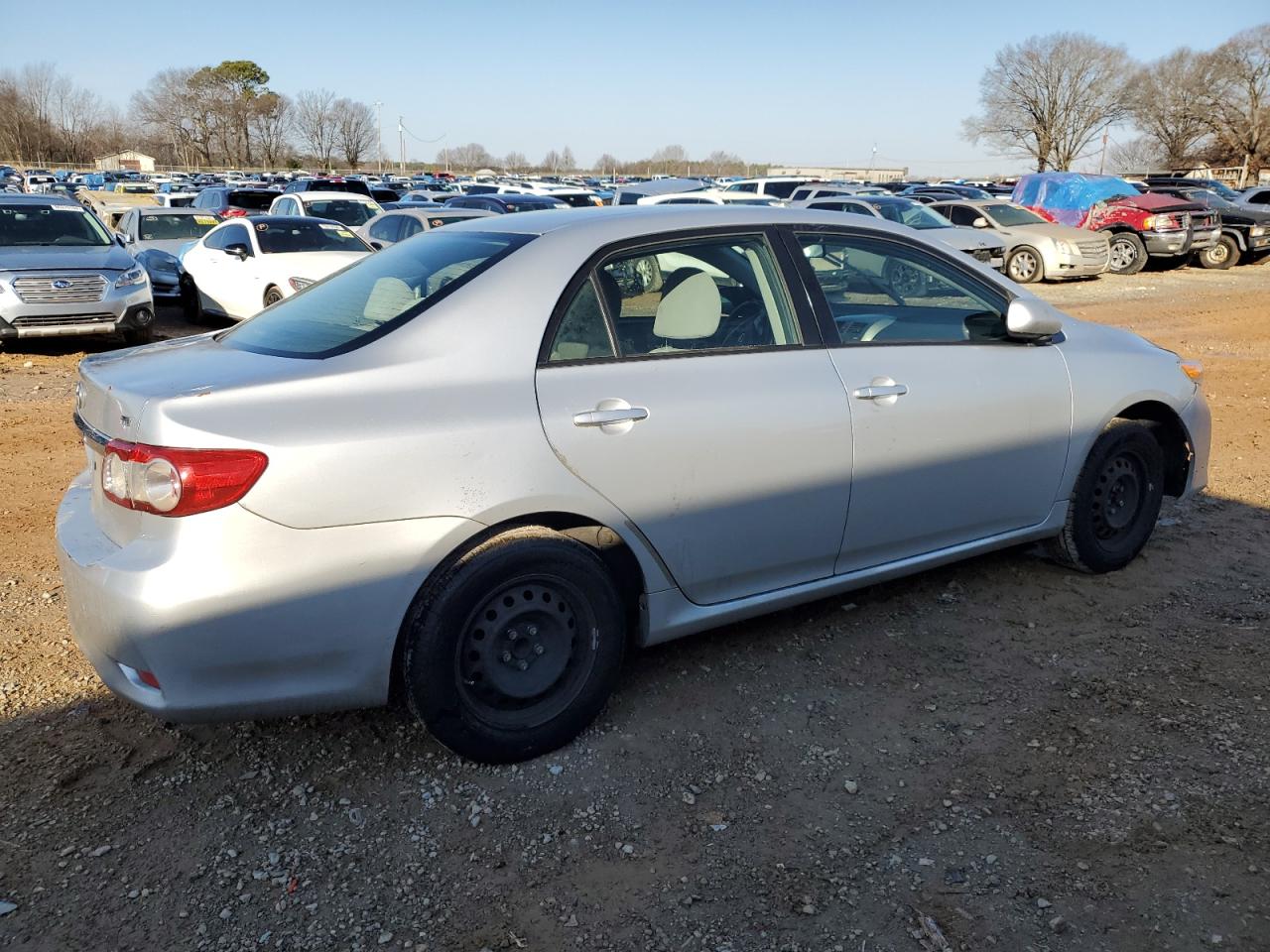 2011 Toyota Corolla VIN JTDBU4EE8B9146993 Copart auction photo, front end / side damage thumbnail 3