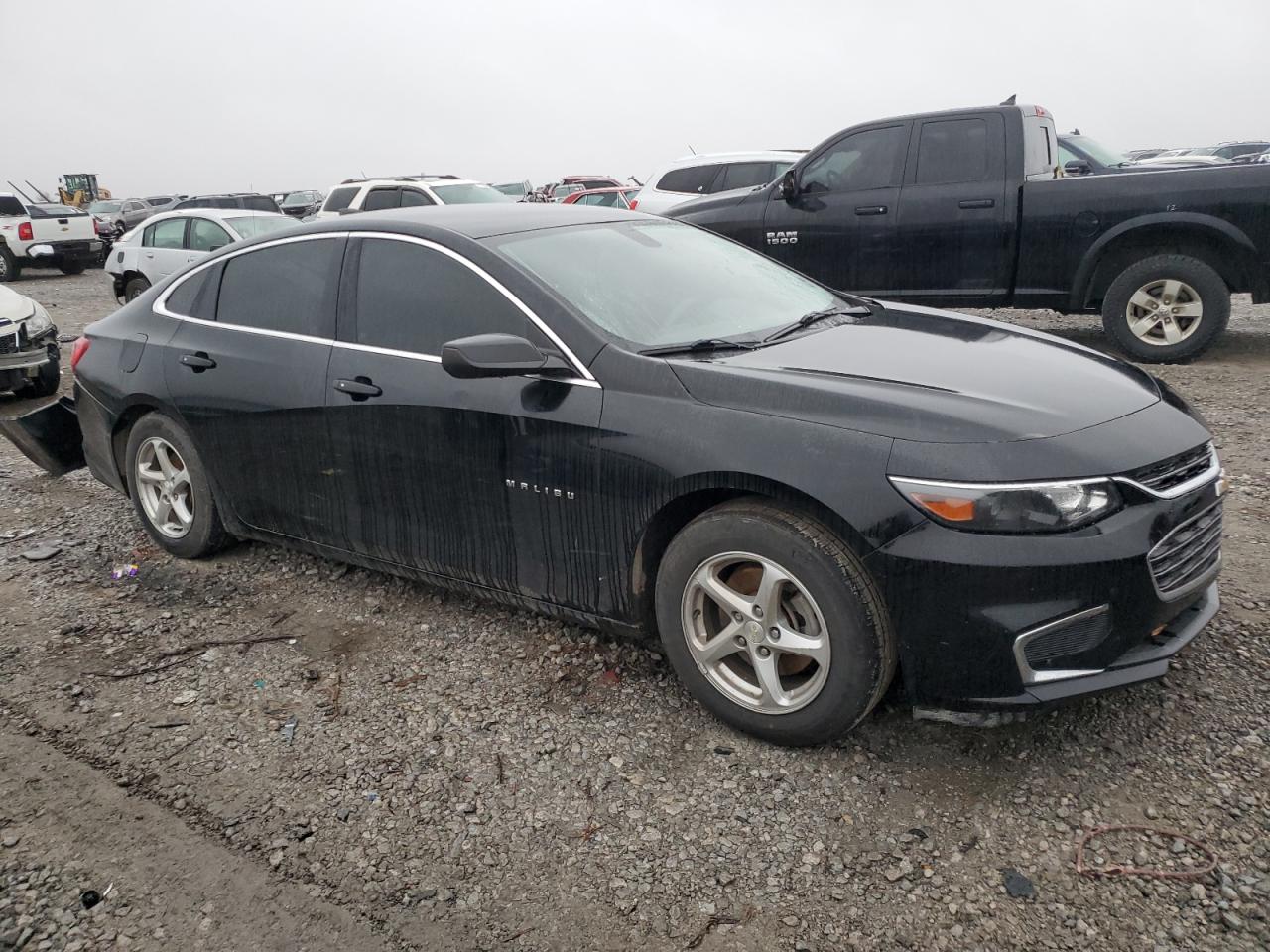 2018 Chevrolet Malibu VIN 1G1ZB5ST1JF102002 Copart auction photo, rear end damage thumbnail 4