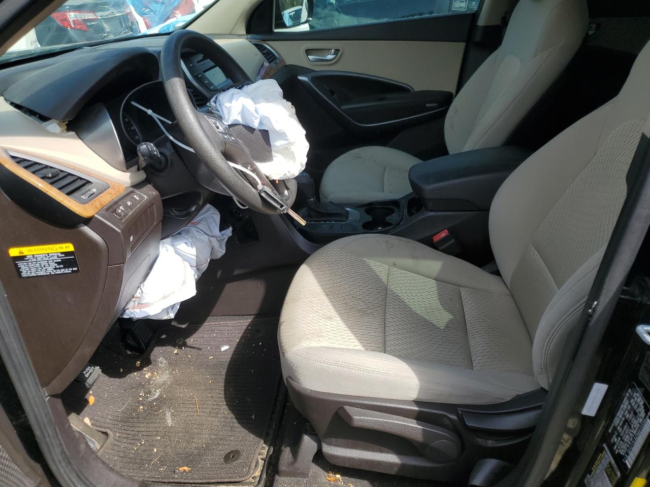 2013 Hyundai Santa Fe VIN 5XYZT3LB2DG015550 Copart auction photo, front end damage thumbnail 7