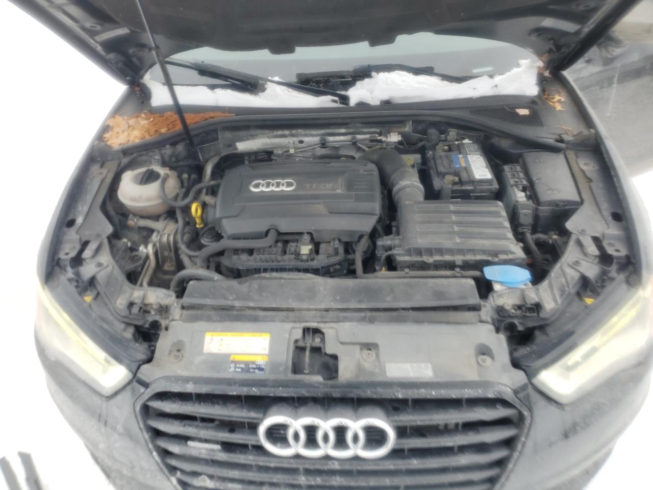 2015 Audi A3 VIN WAUBFGFF0F1006215 Copart auction photo, rear end damage thumbnail 11