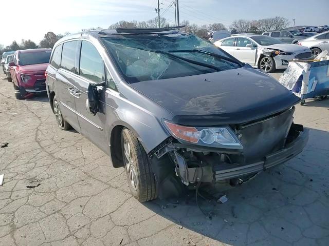 2016 Honda Odyssey VIN 5FNRL5H9XGB072818 Copart auction photo, front end / side damage thumbnail 11