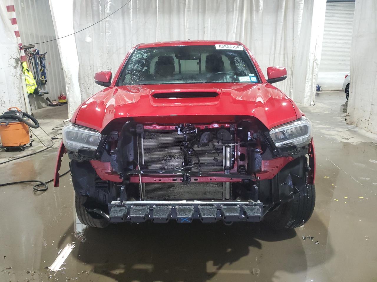 2022 Toyota Tacoma VIN 3TYSZ5ANXNT070958 Copart auction photo, front end damage thumbnail 5