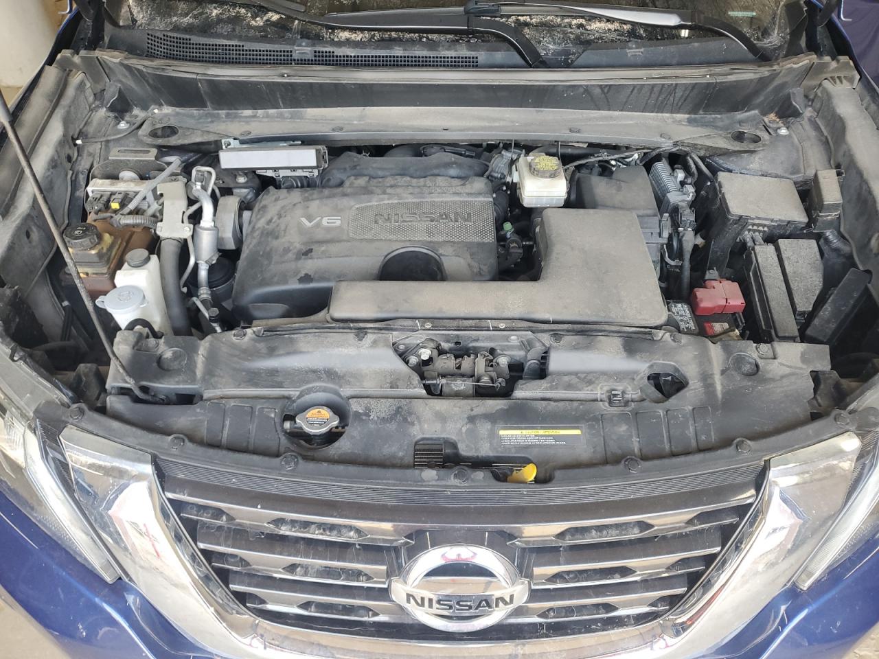 2017 Nissan Pathfinder VIN 5N1DR2MM7HC911576 Copart auction photo, side / rear end damage thumbnail 14