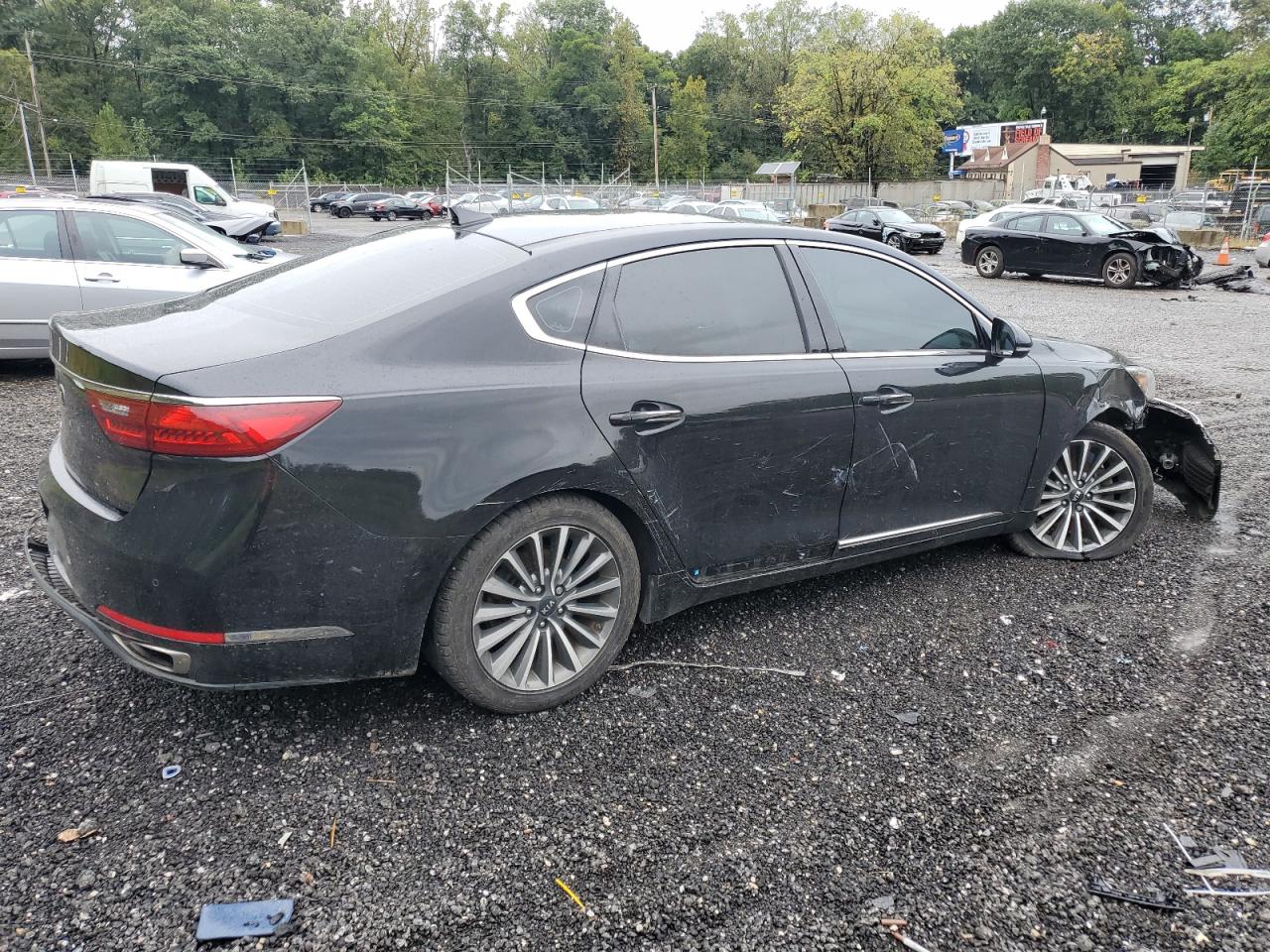 2018 KIA Cadenza VIN KNALC4J11J5120183 Copart auction photo, all over damage thumbnail 3