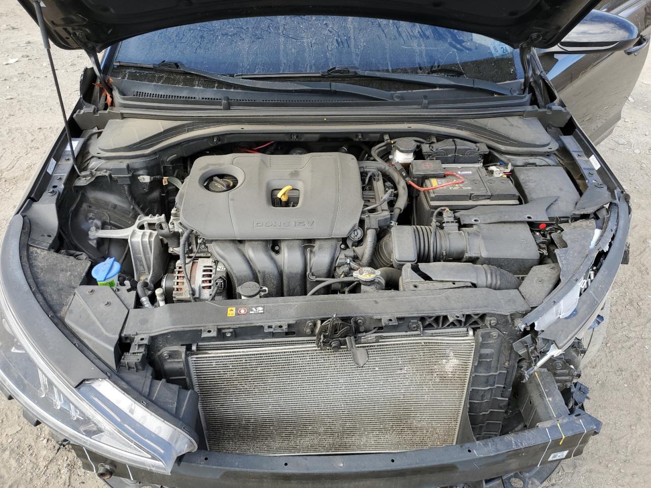2020 Hyundai Elantra VIN KMHD84LF7LU957347 Copart auction photo, front end / minor dent/scratches damage thumbnail 12