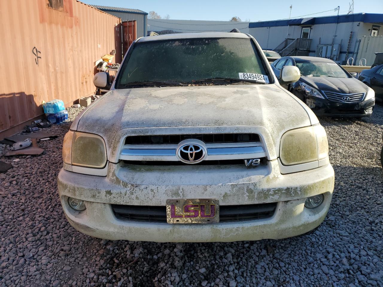 2006 Toyota Sequoia VIN 5TDZT38A76S269423 Copart auction photo, all over damage thumbnail 5