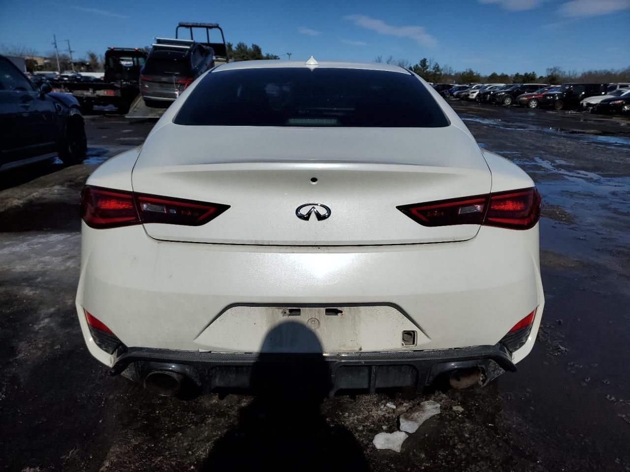 2017 Infiniti Q60 VIN JN1CV7EL3HM320527 Copart auction photo, front end damage thumbnail 6