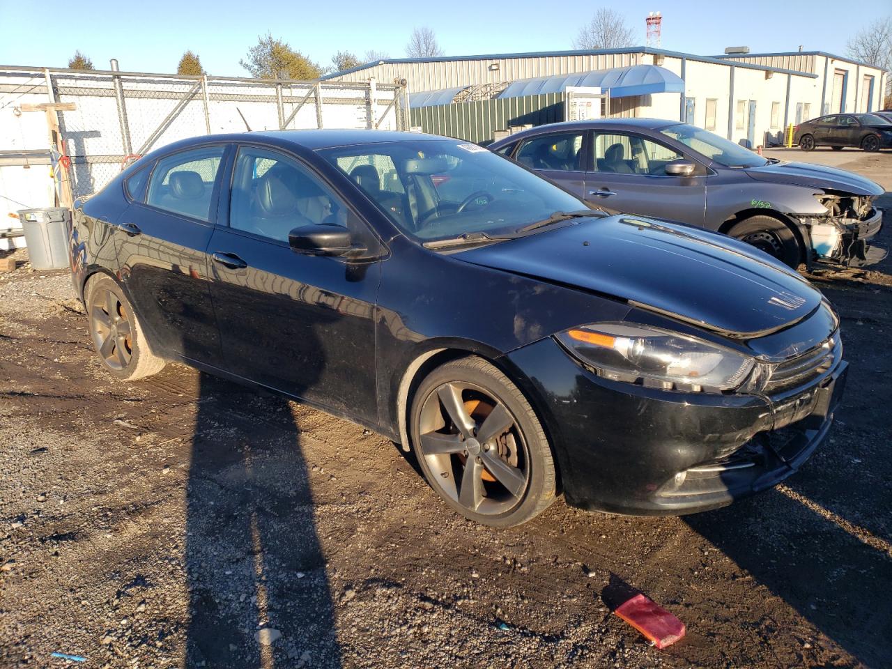 2015 Dodge Dart VIN 1C3CDFEB2FD414689 Copart auction photo, front end / side damage thumbnail 4