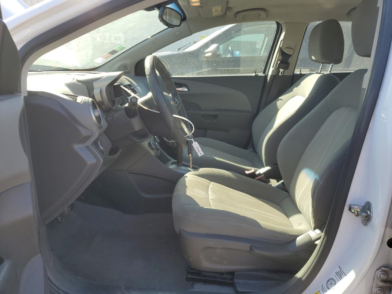 2013 Chevrolet Sonic VIN 1G1JC6SH9D4186033 Copart auction photo, front end / side damage thumbnail 7