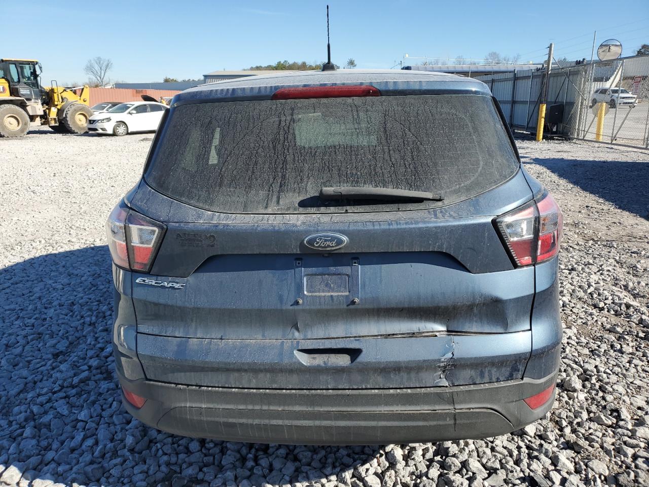 2018 Ford Escape VIN 1FMCU0F75JUC66867 Copart auction photo, side damage thumbnail 6