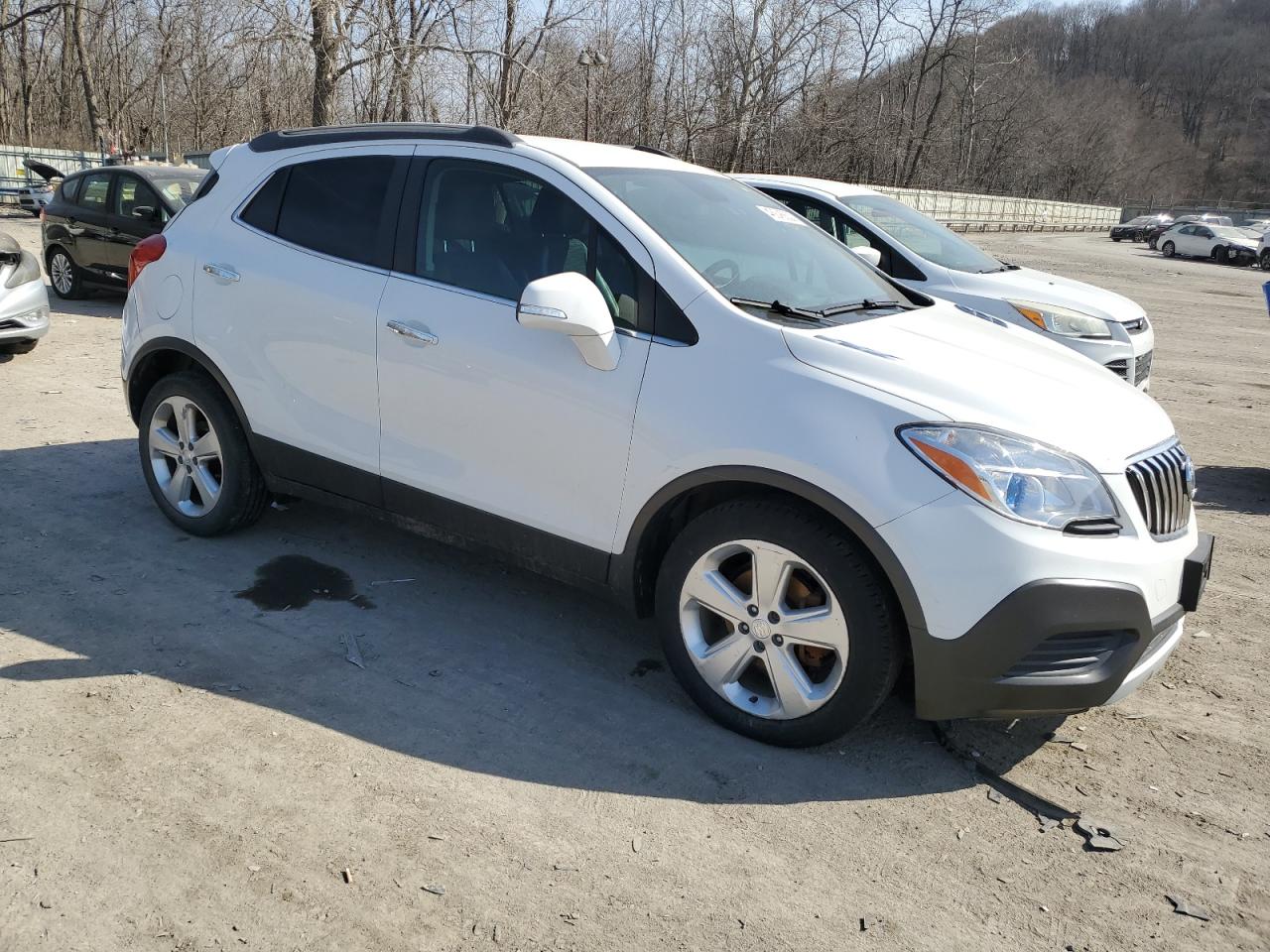 2016 Buick Encore VIN KL4CJASB3GB544709 Copart auction photo, front end damage thumbnail 4