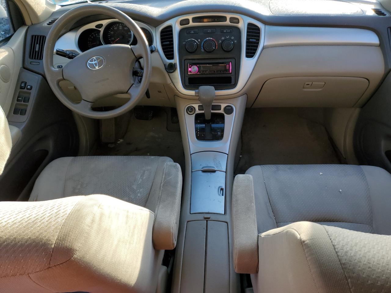 2007 Toyota Highlander VIN JTEEP21A270214353 Copart auction photo, front end / minor dent/scratches damage thumbnail 8