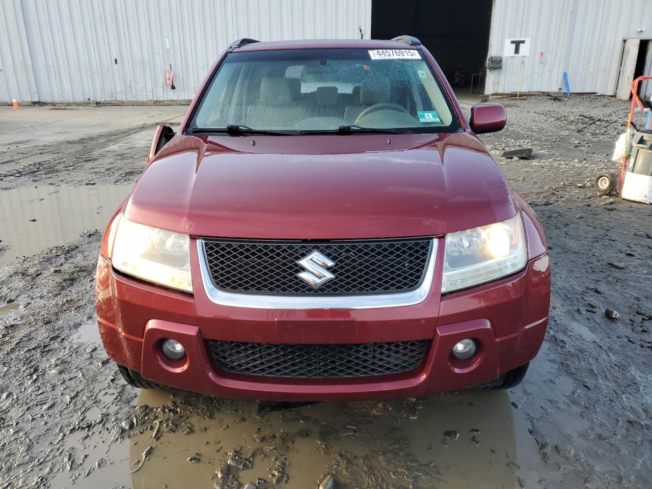 2007 Suzuki Grand Vitara VIN JS3TD947474201482 Copart auction photo, side damage thumbnail 5