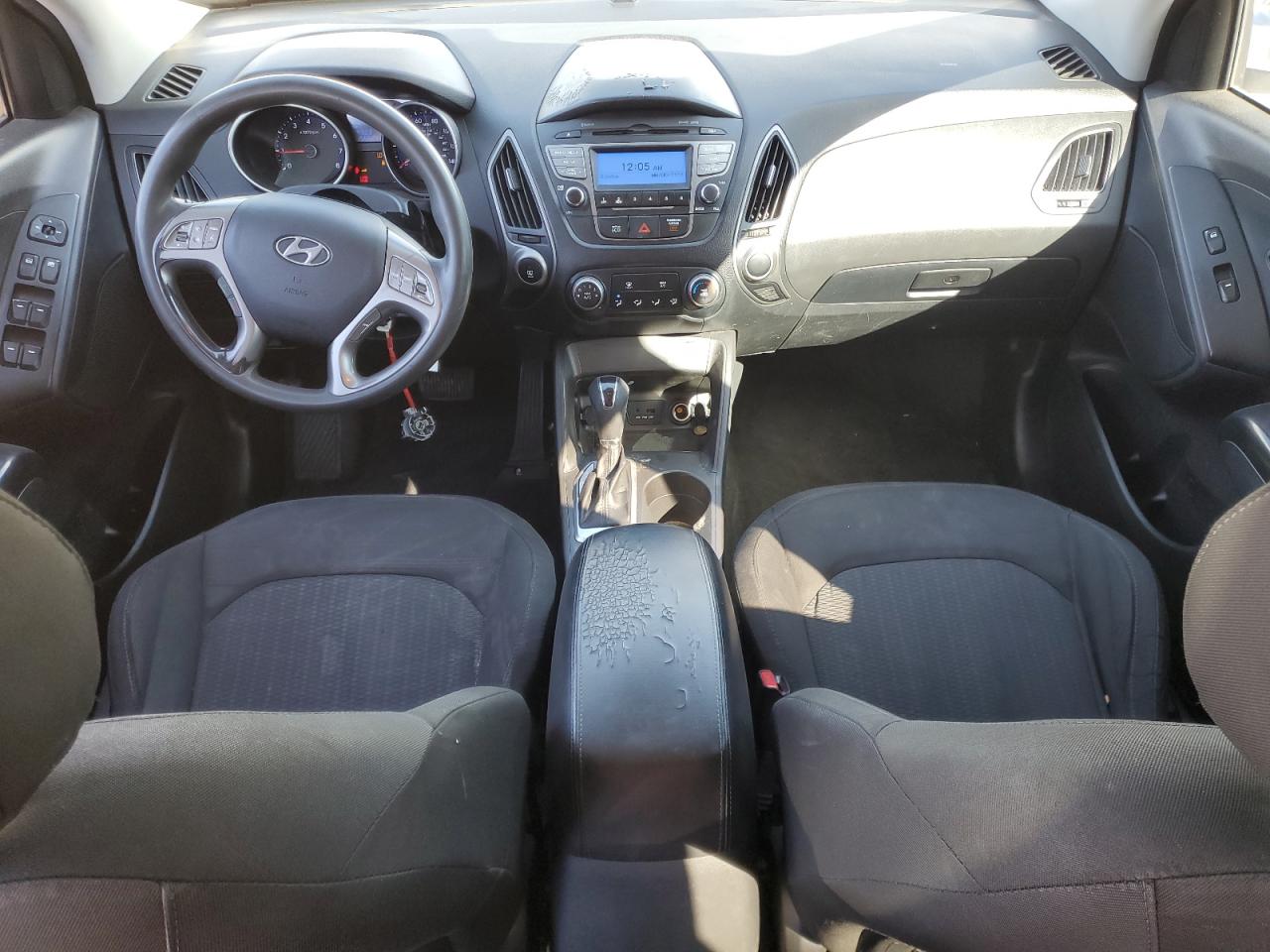 2014 Hyundai Tucson VIN KM8JT3AF2EU948072 Copart auction photo, vandalism / rear end damage thumbnail 8