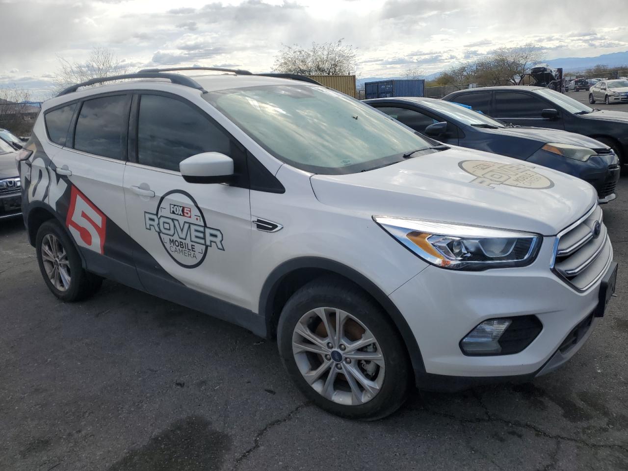 2018 Ford Escape VIN 1FMCU9HD1JUC80398 Copart auction photo, burn - engine damage thumbnail 4