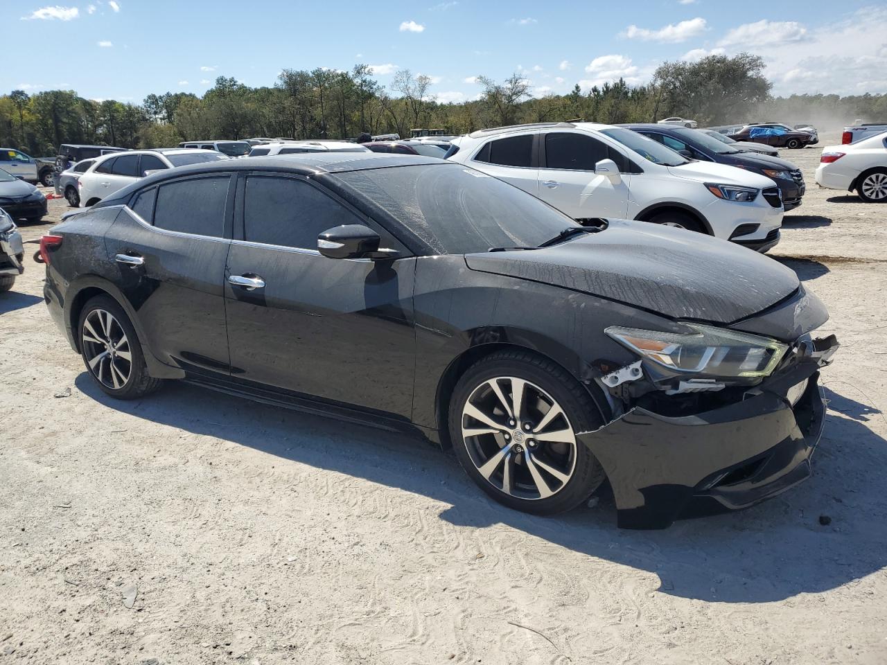 2017 Nissan Maxima VIN 1N4AA6AP8HC382150 Copart auction photo, front end damage thumbnail 4