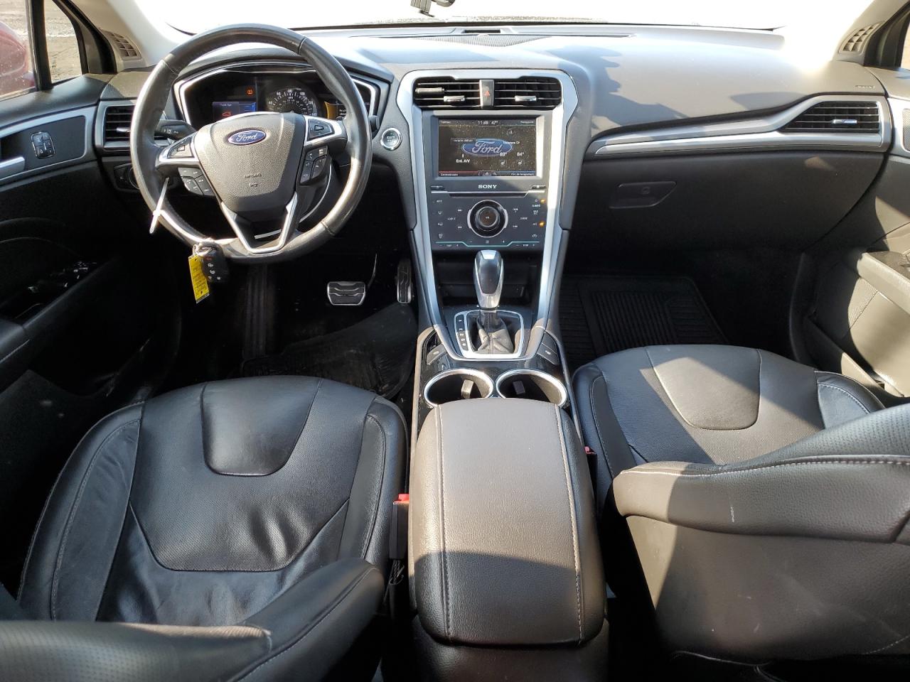 2013 Ford Fusion VIN 3FA6P0D93DR136973 Copart auction photo, rear end damage thumbnail 8