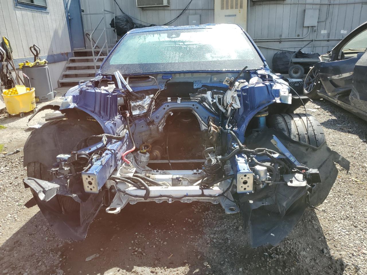2022 Chevrolet Camaro VIN 1G1FK1R66N0100749 Copart auction photo, stripped damage thumbnail 5