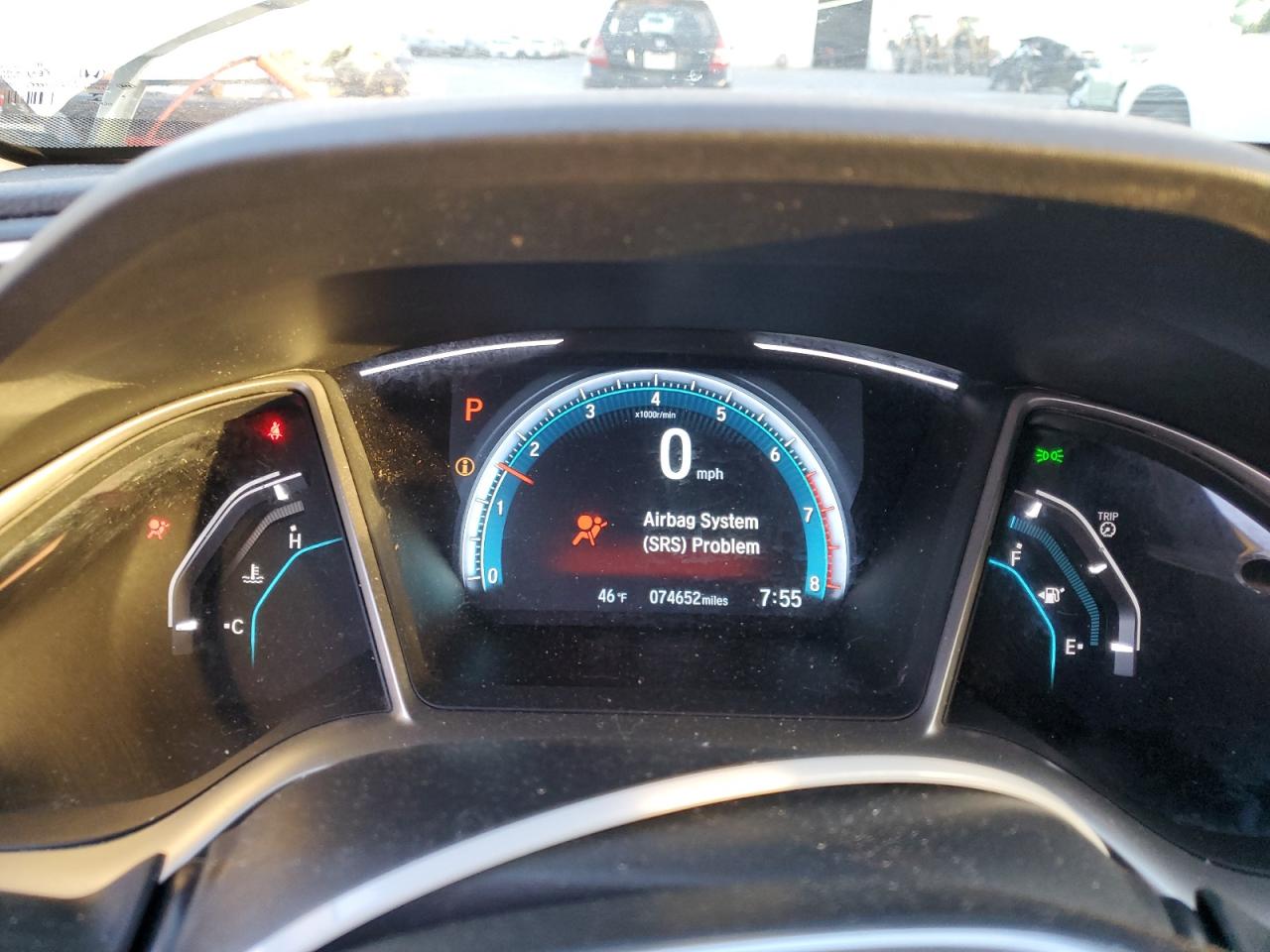 2017 Honda Civic VIN 19XFC1F33HE201855 Copart auction photo, front end damage thumbnail 9