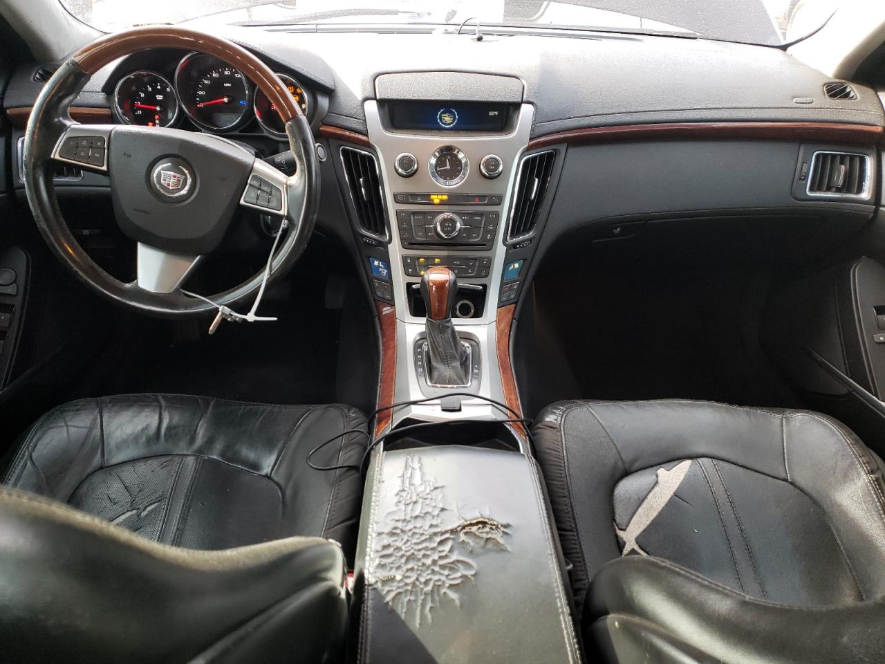 2009 Cadillac CTS VIN 1G6DT57V190117402 Copart auction photo, side damage thumbnail 8