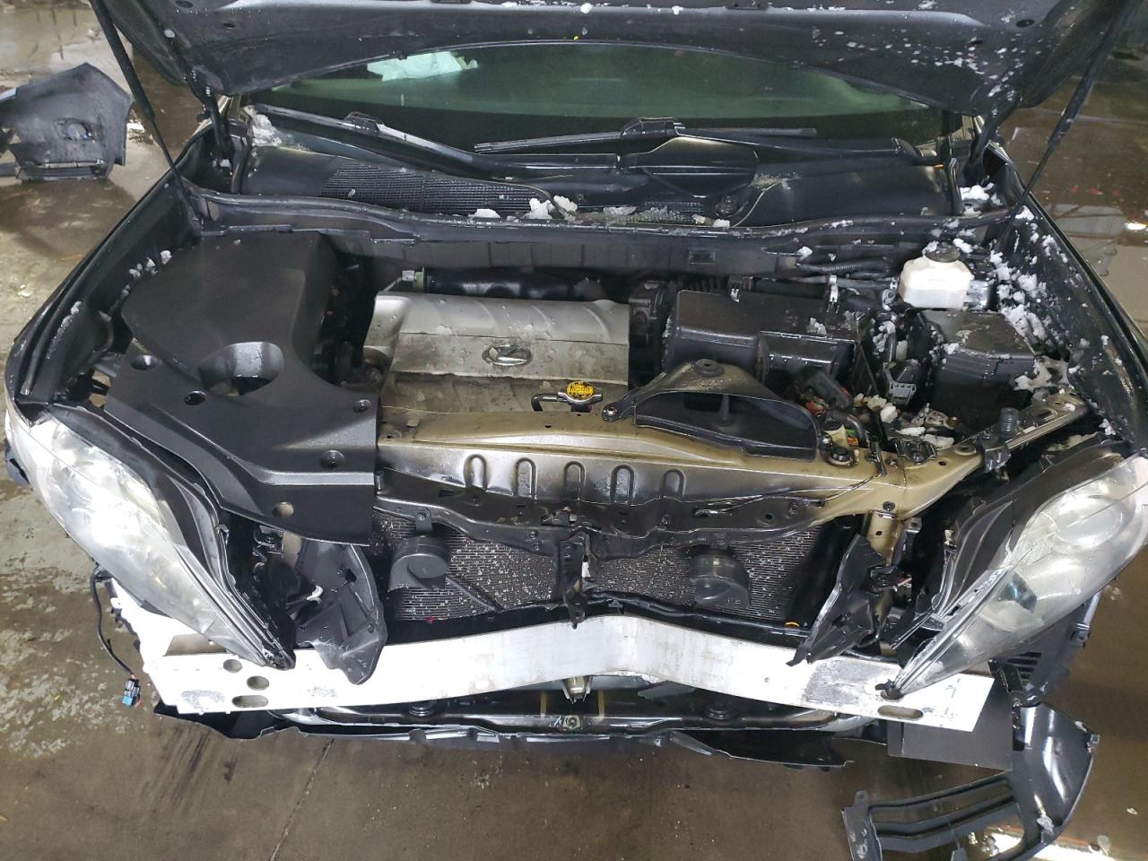 2011 Lexus RX VIN 2T2BK1BA4BC093205 Copart auction photo, front end / rear end damage thumbnail 12