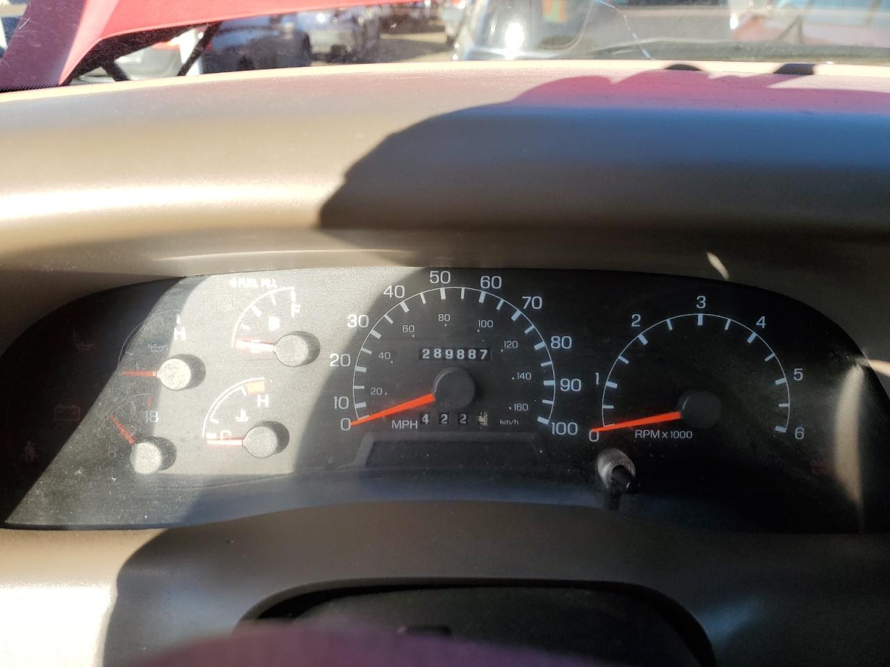 1999 Ford F250 VIN 1FTNW21S6XEA92910 Copart auction photo, vandalism damage thumbnail 9