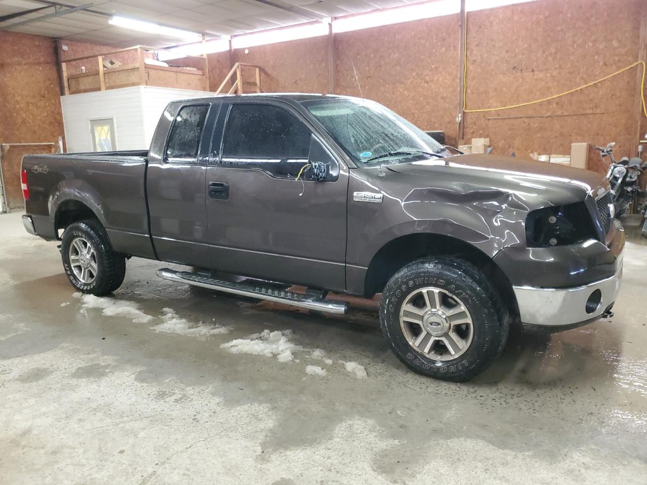 2006 Ford F-150 VIN 1FTPX14556FB20677 Copart auction photo, front end damage thumbnail 4