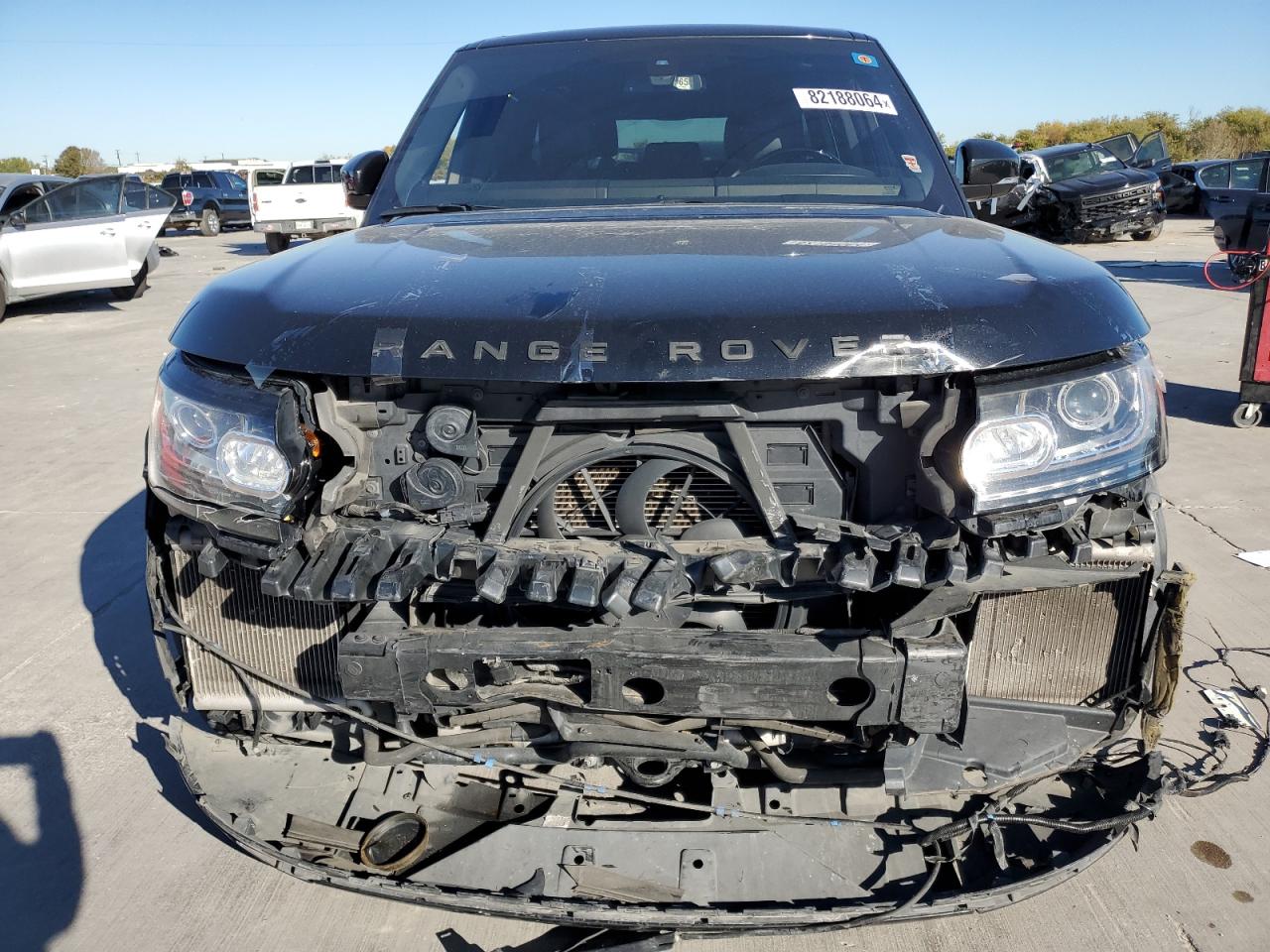 2014 Land Rover Range Rover VIN SALGS3TF5EA187322 Copart auction photo, front end damage thumbnail 5