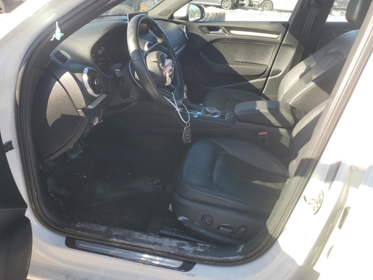 2018 Audi A3 VIN WAUAUGFF1J1086778 Copart auction photo, front end damage thumbnail 7