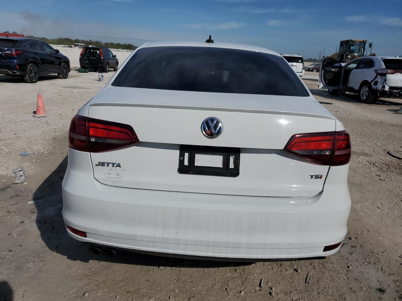 2016 Volkswagen Jetta VIN 3VWD17AJ6GM335301 Copart auction photo, front end / side damage thumbnail 6