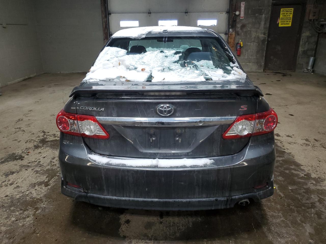 2012 Toyota Corolla VIN 2T1BU4EE9CC823822 Copart auction photo, front end damage thumbnail 6