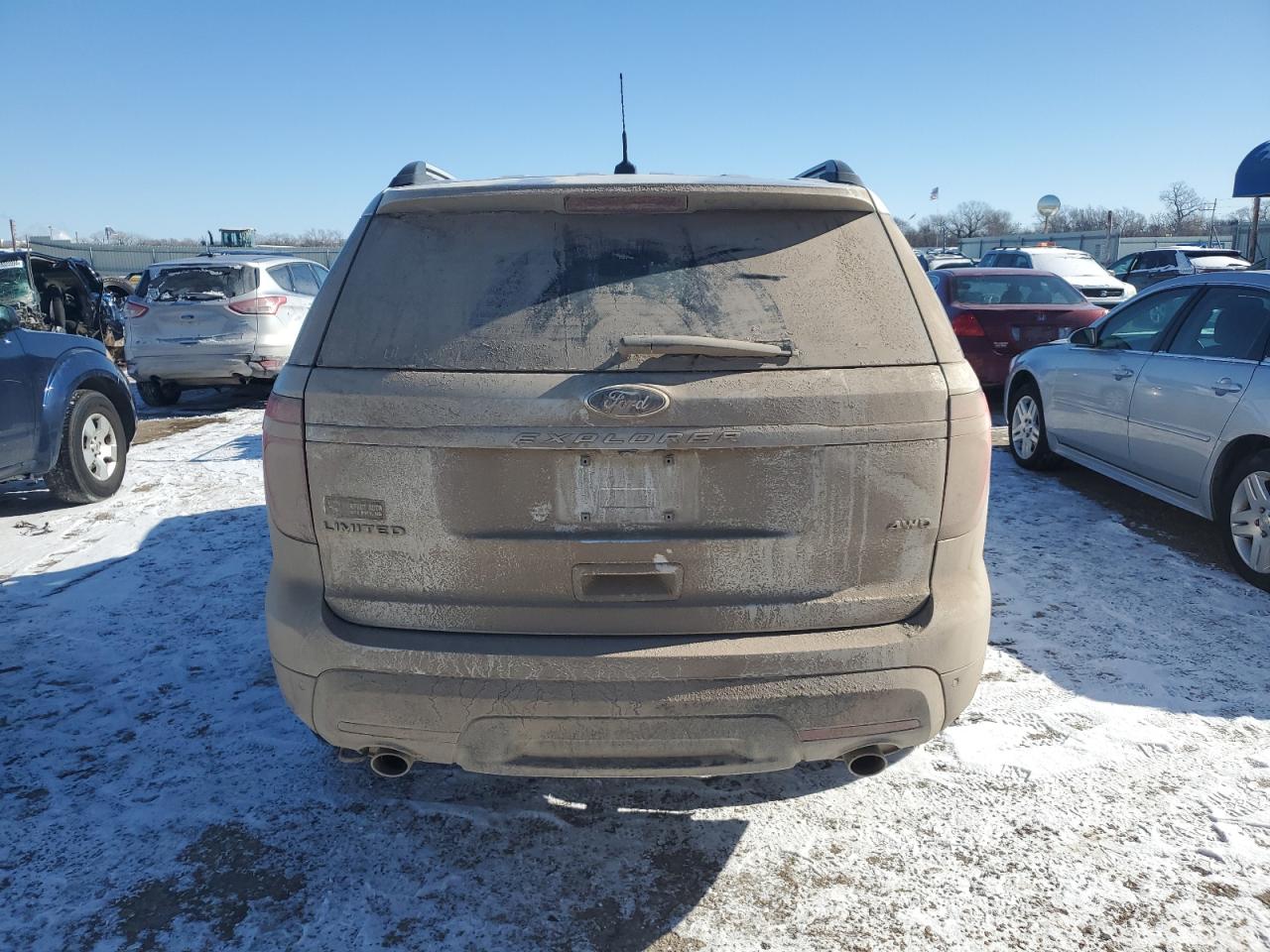 2011 Ford Explorer VIN 1FMHK8F80BGA00739 Copart auction photo, front end damage thumbnail 6