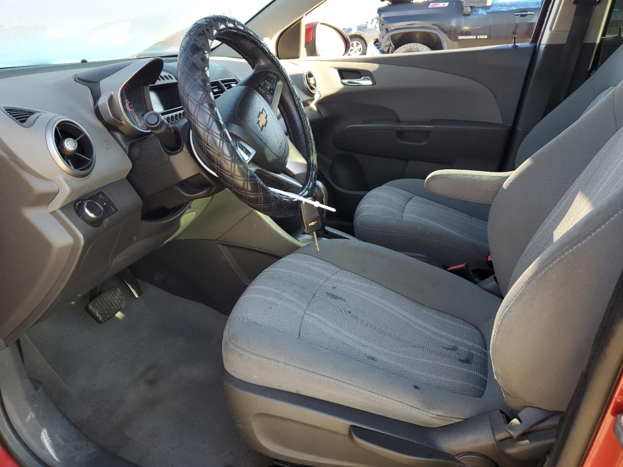2012 Chevrolet Sonic VIN 1G1JC5SHXC4119112 Copart auction photo, rear end damage thumbnail 7