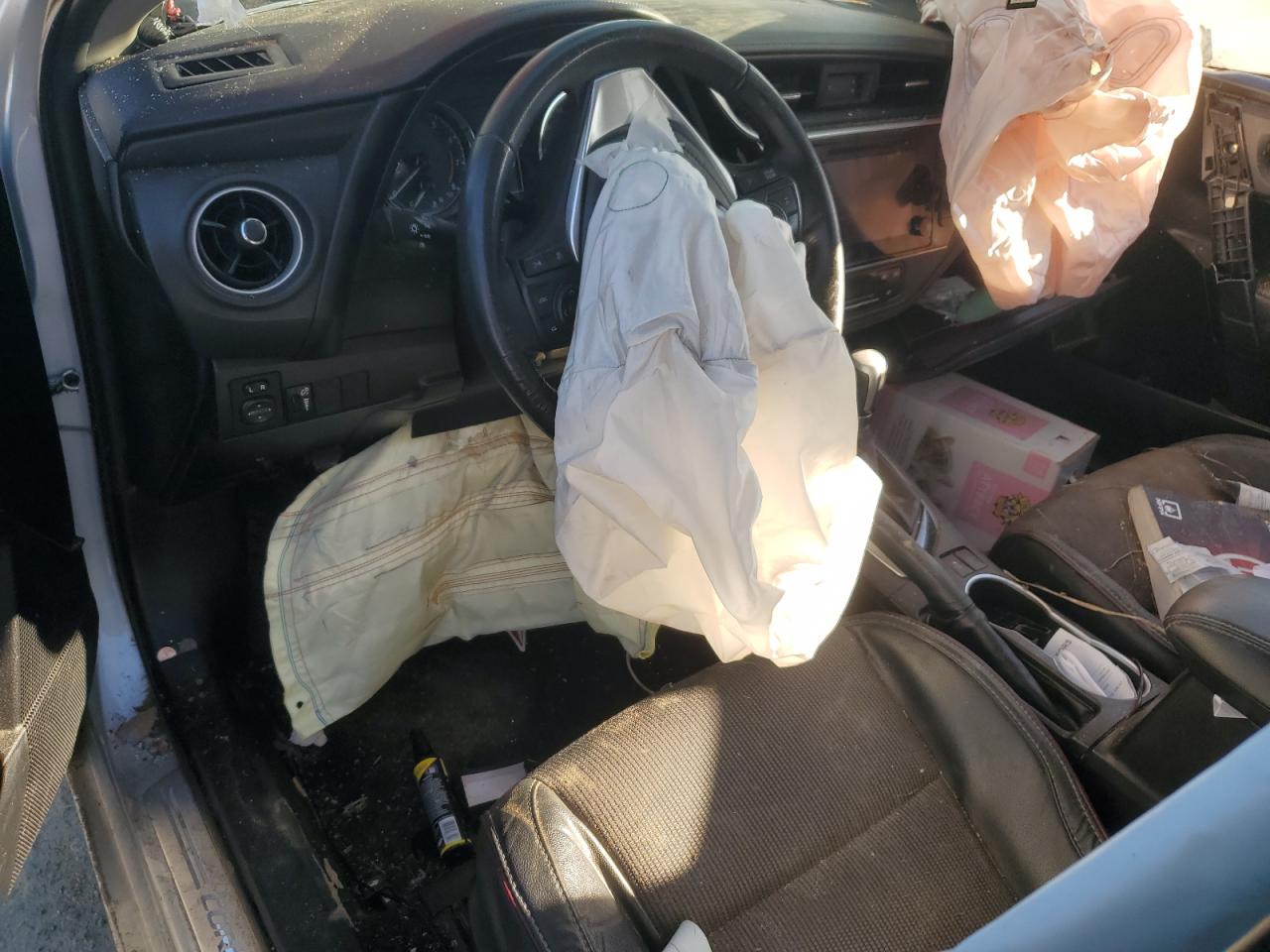 2017 Toyota Corolla VIN 5YFBURHE1HP630242 Copart auction photo, all over damage thumbnail 8