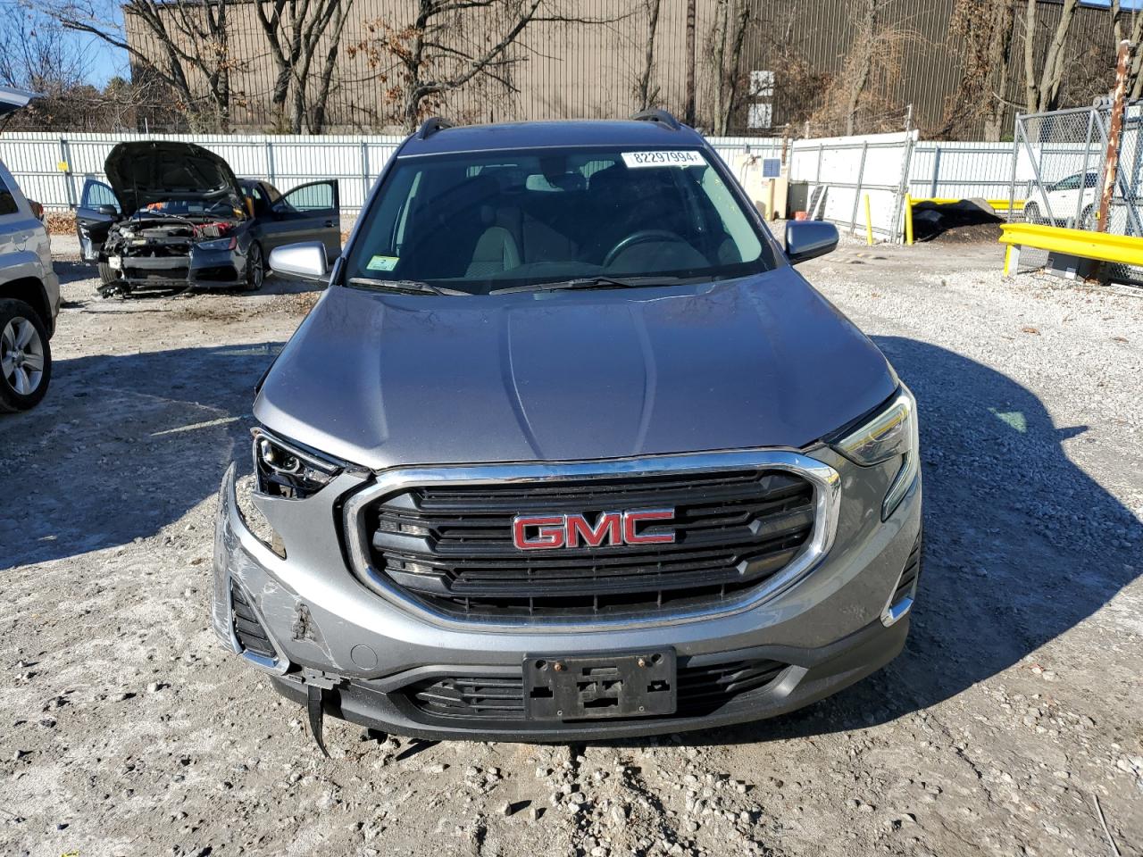 2018 GMC Terrain VIN 3GKALTEV3JL152333 Copart auction photo, side / front end damage thumbnail 5